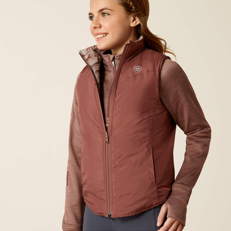 Ariat Girls Bella Reversible Vest