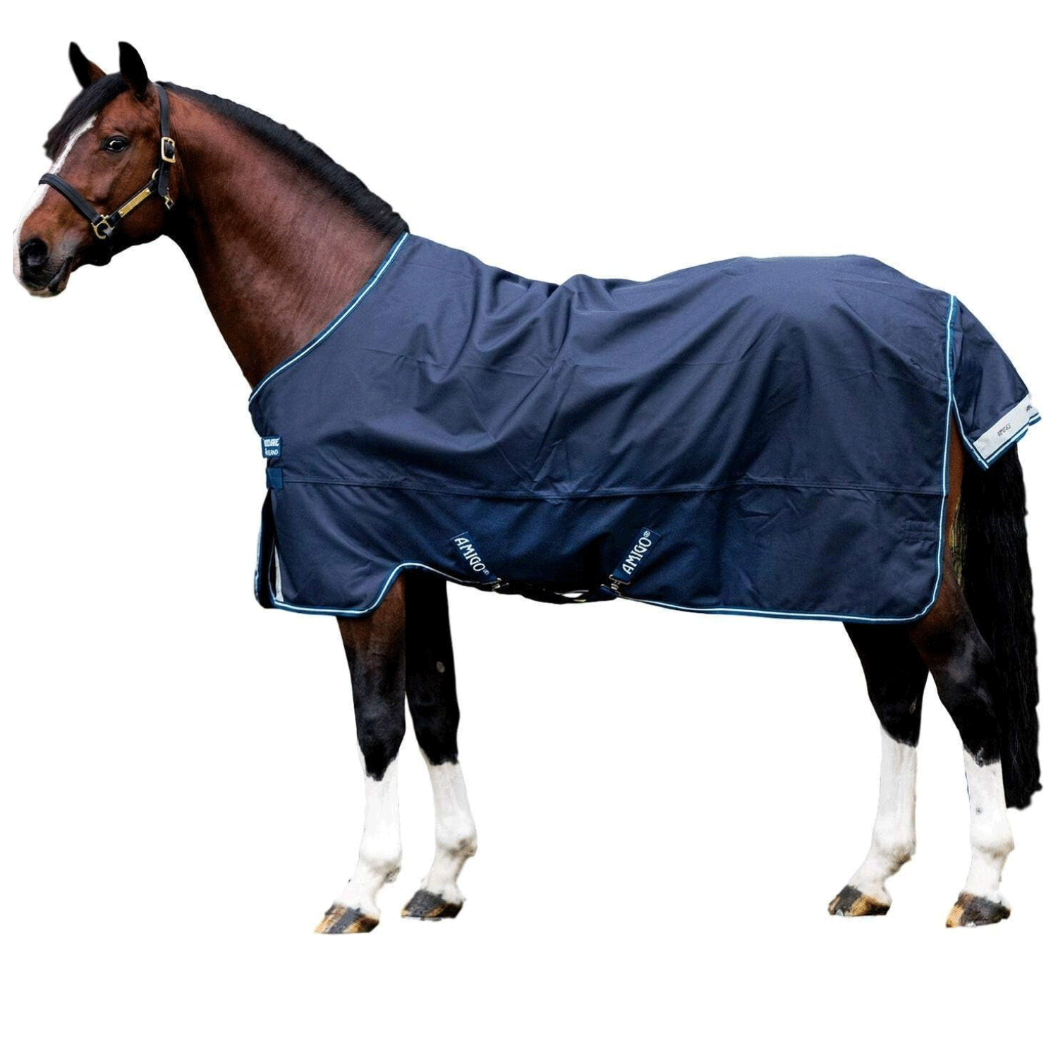 Ovation® High Neck Hi-Vis 1200D Turnout Blanket - 200G - The Lexington Horse