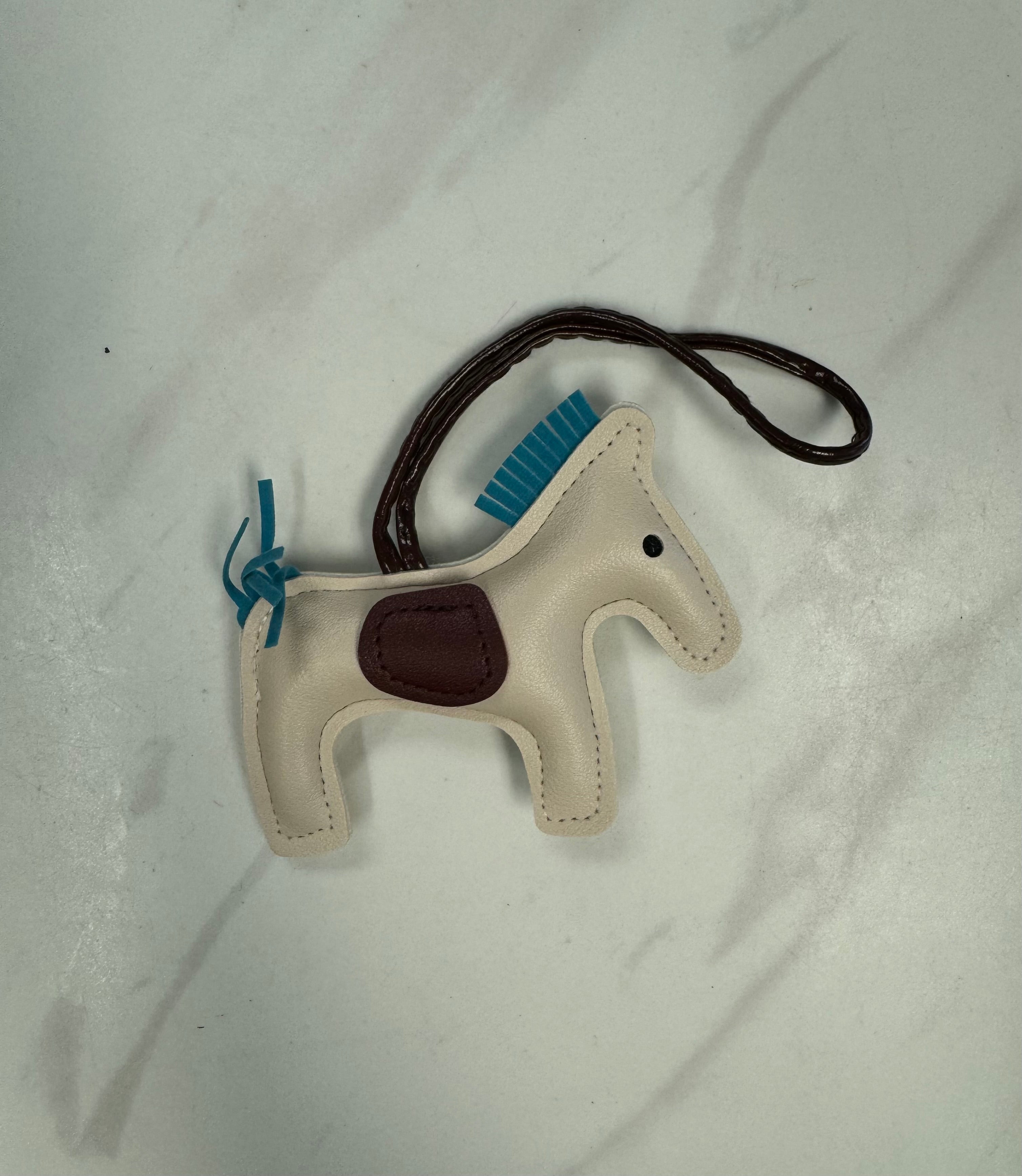 Horse Bag Charm - PU Leather