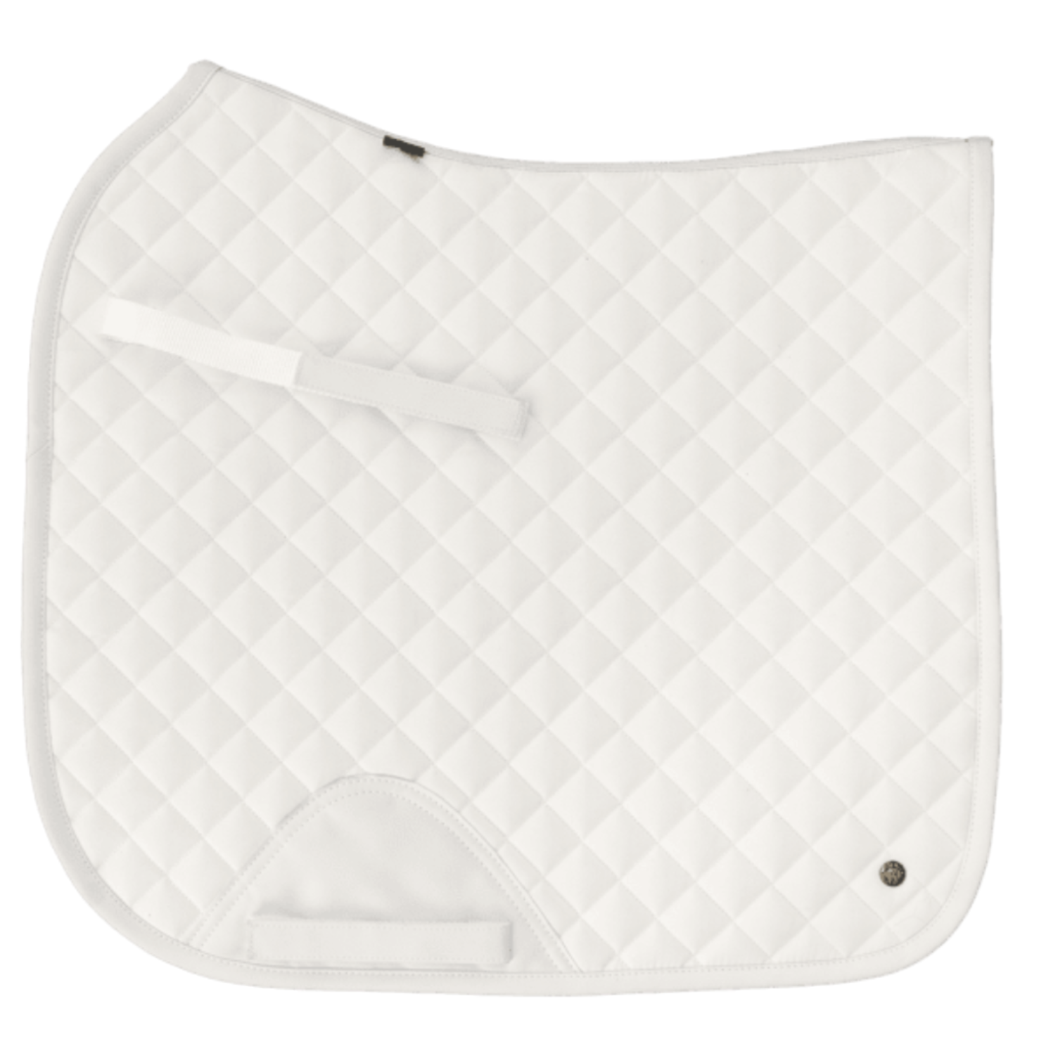 White Dressage Saddle Pad