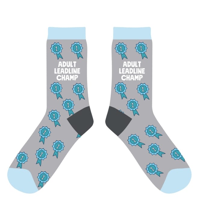 Dreamers & Schemers Adult Leadline Champion Crew Socks