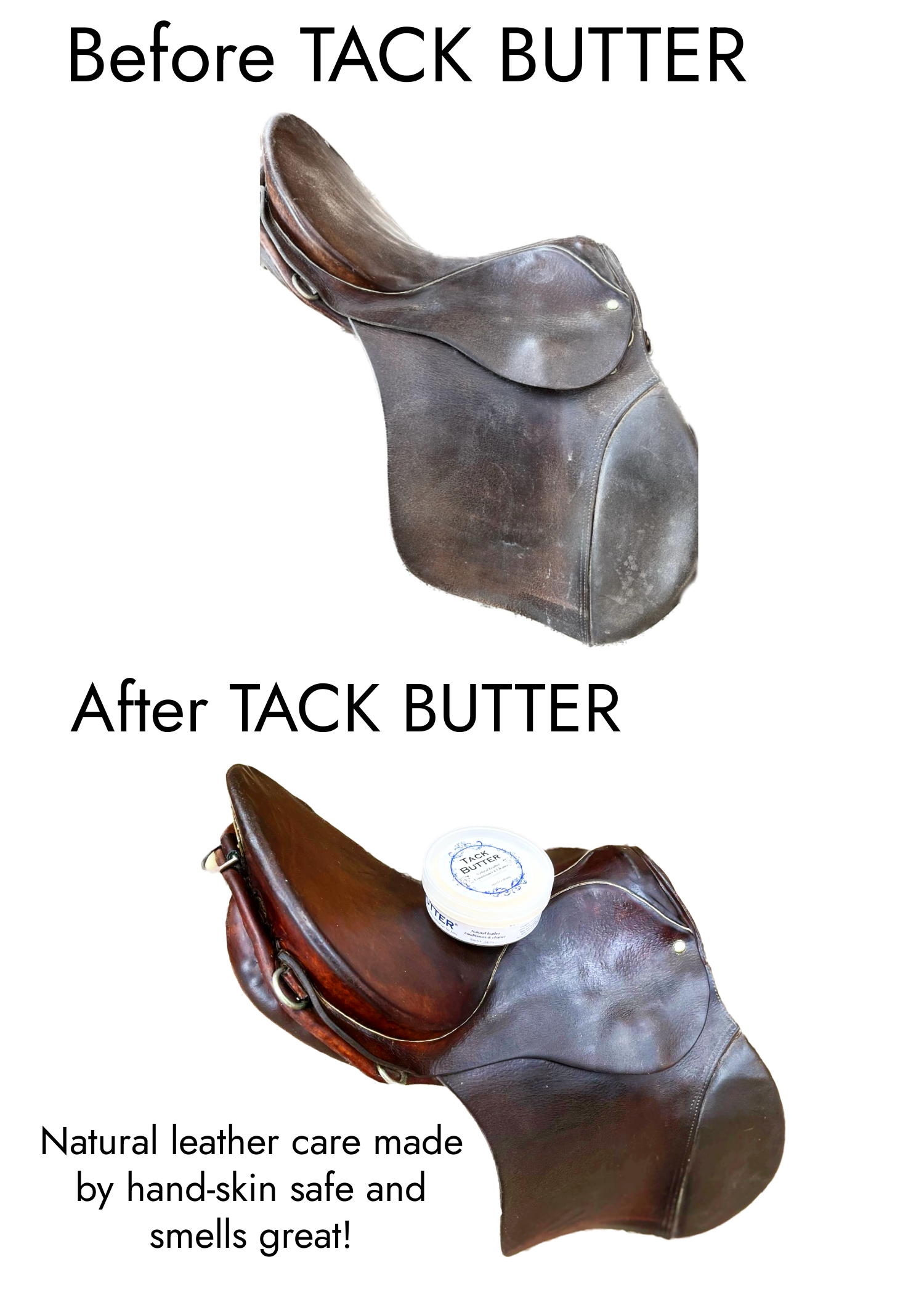 Tack Butter Natural Leather Conditioner & Cleaner 7 oz