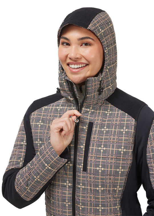 Bits of Plaid Quilted Equestrian Jacket '24