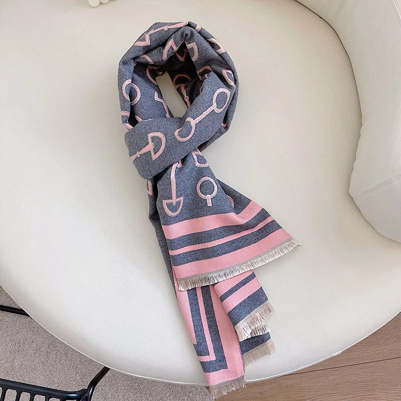 Equipage Prancing Pony Equestrian Horse Scarf